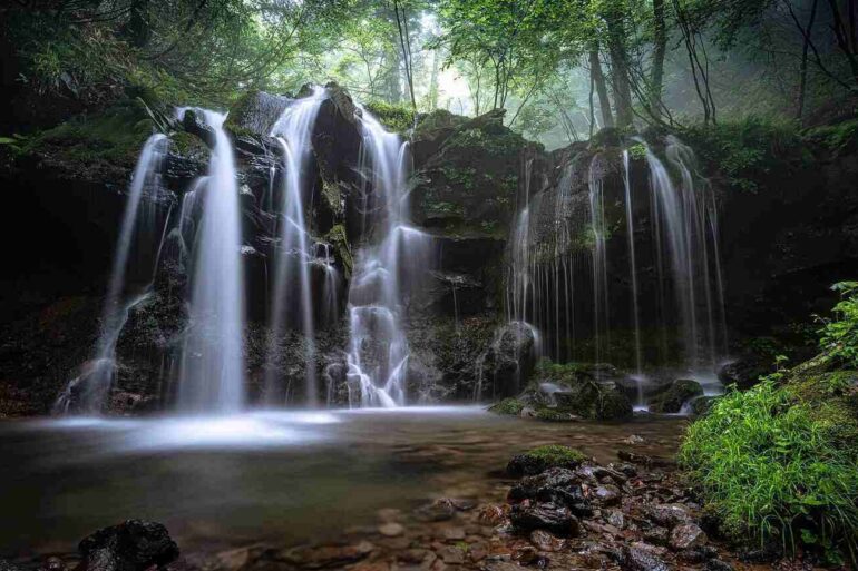 waterfalls