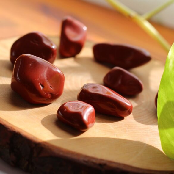 Red Jasper crystals - How to Nourish Your Soul During Life's In-Between Seasons