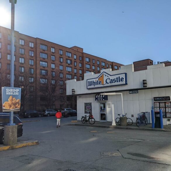 White Castle parking lot