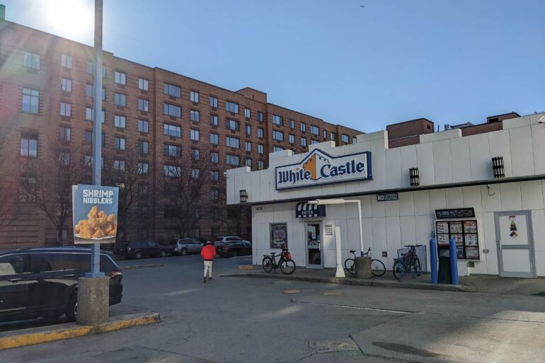 White Castle parking lot