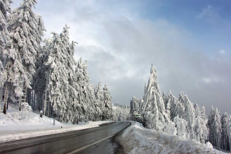 Snowy highway in winter - Living and Dying With Cancer: Help From a Beautiful Stranger