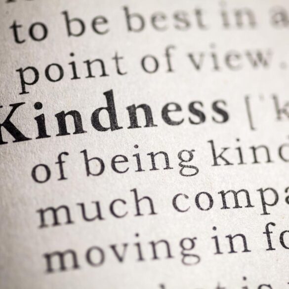 Dictionary definition of kindness on page - Living and Dying With Cancer: Wonderful People on Our Journey
