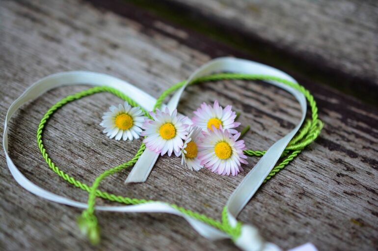 THE DANGER OF DOGMA: And dogma's role in alienating the American community 23 Heart made from ribbons with daisies in the middle - The dangers of dogmatic thinking in the American community