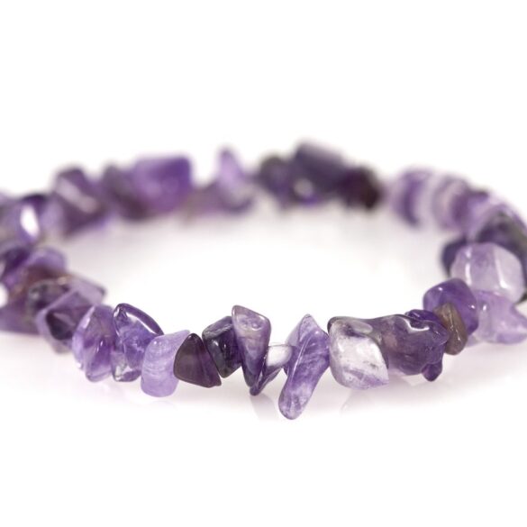 Bracelet made of amethyst gemstones - 3 Crystals That Promote Freedom, Including Black Obsidian