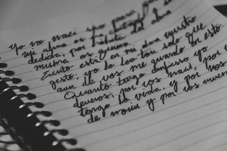 Cursive writing in Spanish - Read 3 Poems About the Creative Process, Including ”My Muse”