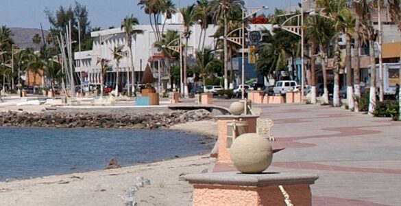 Downtown La Paz, Mexico, next to main bus terminal - First Day in La Paz: A Search for Food in This Tropical City