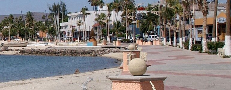 Downtown La Paz, Mexico, next to main bus terminal - First Day in La Paz: A Search for Food in This Tropical City