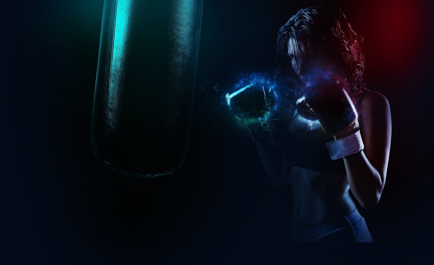 BOXING IS MY YOGA: I need to learn the art of knowing exactly where I am 13 woman boxer alone in a gym - Boxing Is My Yoga—It Promotes Self-Awareness and Brain Care