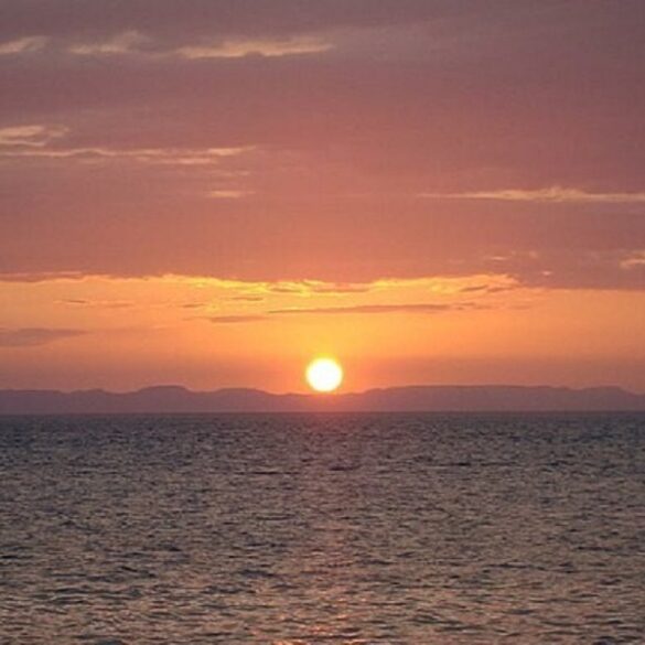 la paz mexico sunrise