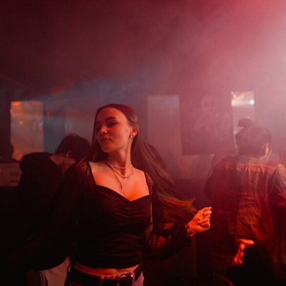 woman on the dance floor - Dry January 2024: Leaving the Land of the Party Girls