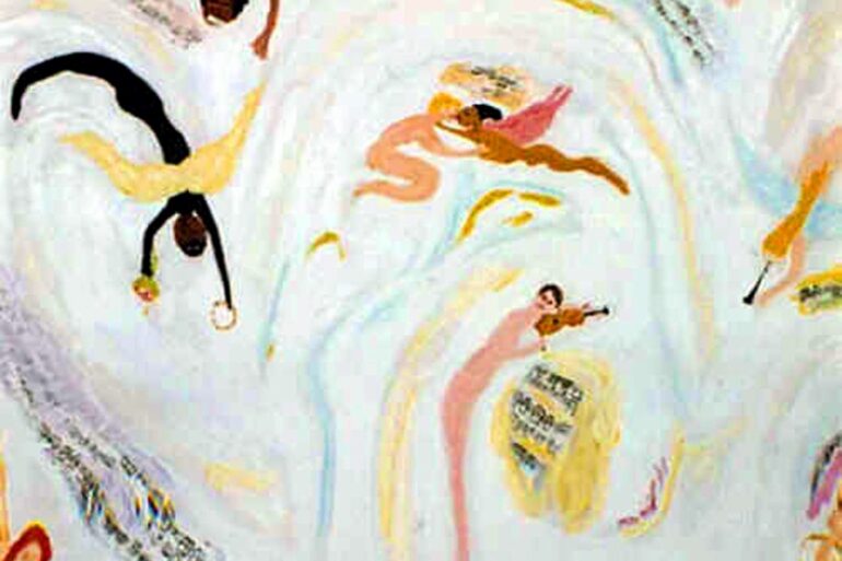 ANGEL VOICES: The first of a series about the voices within us 19 Painting by Max Reif