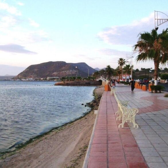 Malecon in La Paz, Mexico - Back on American Soil: A Safe Return Home From La Paz