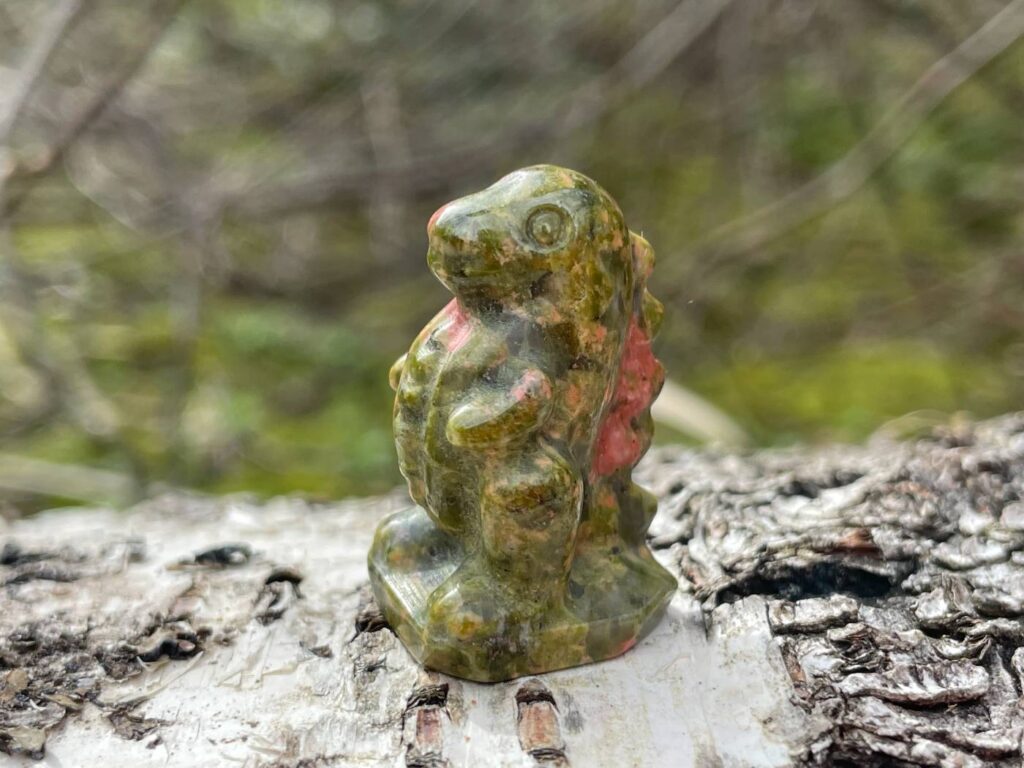 Unakite crystal