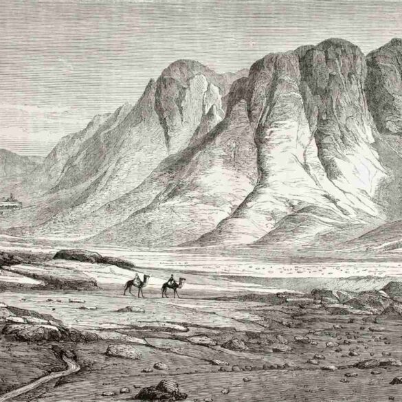 Illustration of Mount Sinai