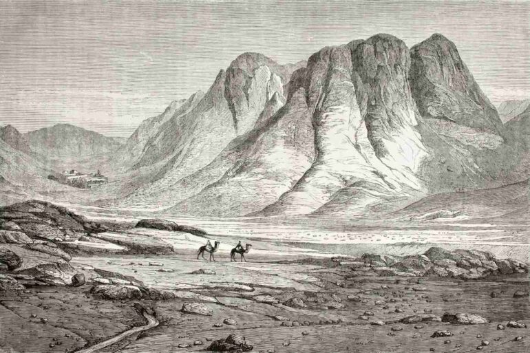 Illustration of Mount Sinai
