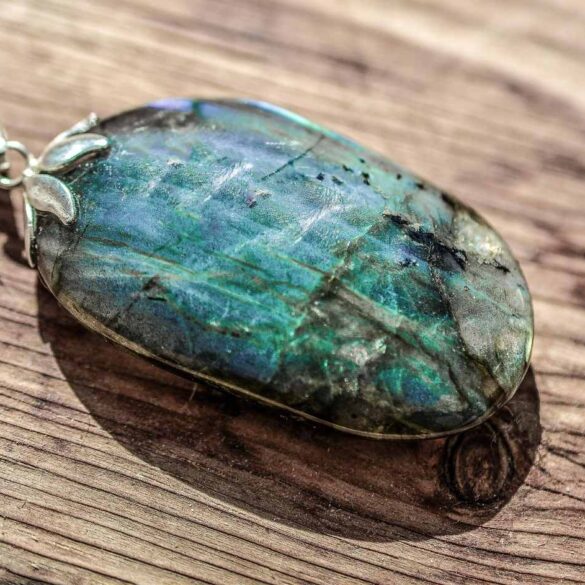Labradorite crystal sitting in sun - 3 Powerful Crystals for the Year of the Yin Wood Snake
