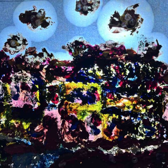 Abstract art by George Payne - God Is: Nowhere to Be Found and Nowhere to Be Lost