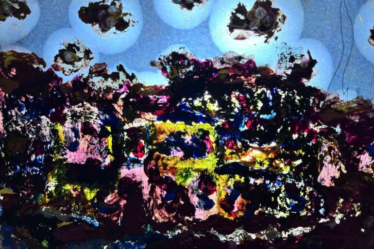 Abstract art by George Payne - God Is: Nowhere to Be Found and Nowhere to Be Lost