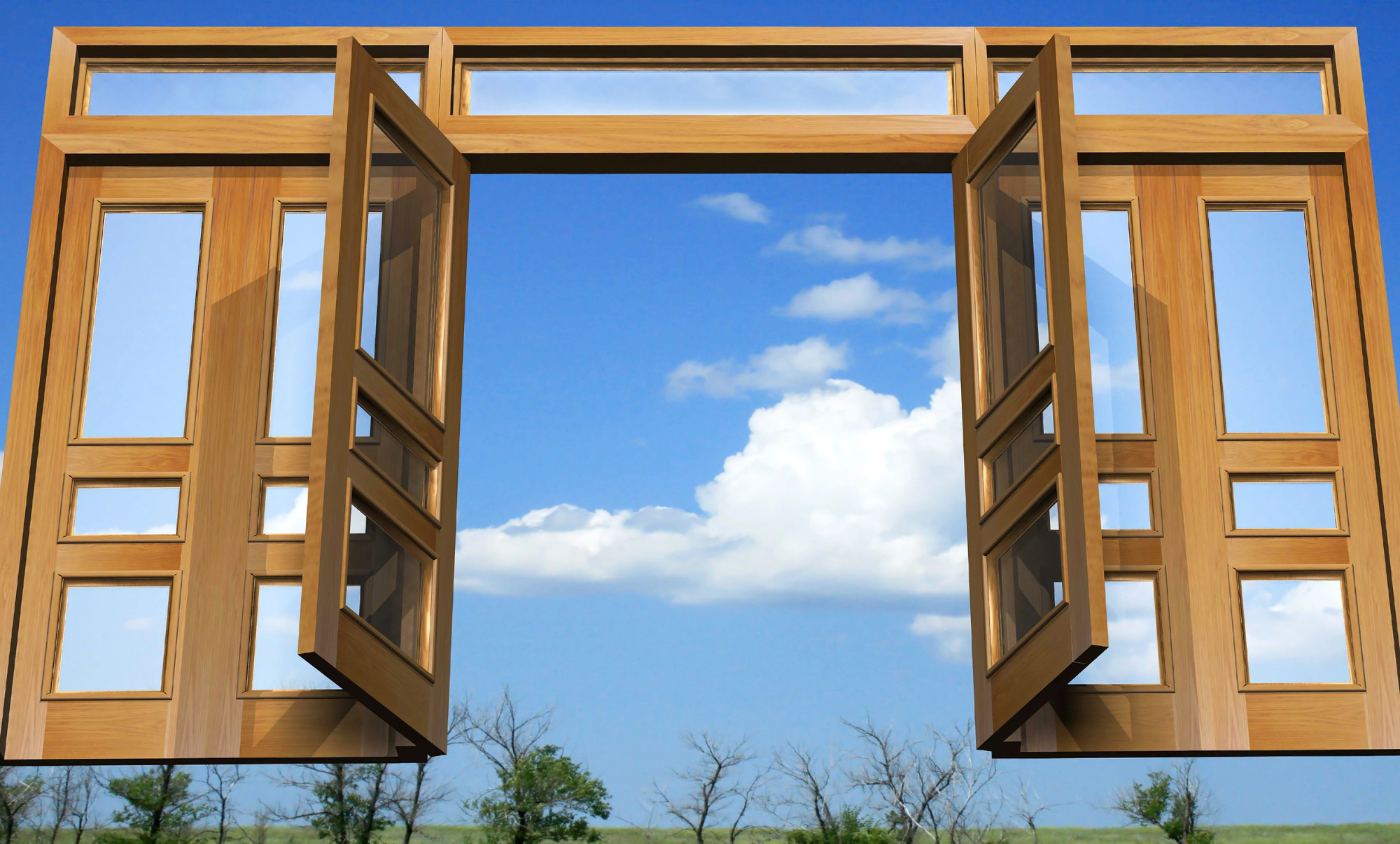 ENERGY MANAGEMENT: How to control the flow of your energy—even as a sensitive person 13 Wooden gates floating in clouds above trees - Energy Gates: 3 Helpful Ways to Control What Passes Through