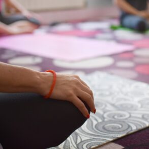 People meditating on Yoga mats in class - A Memorable Example of Secular, Doctrinally Sound Meditation