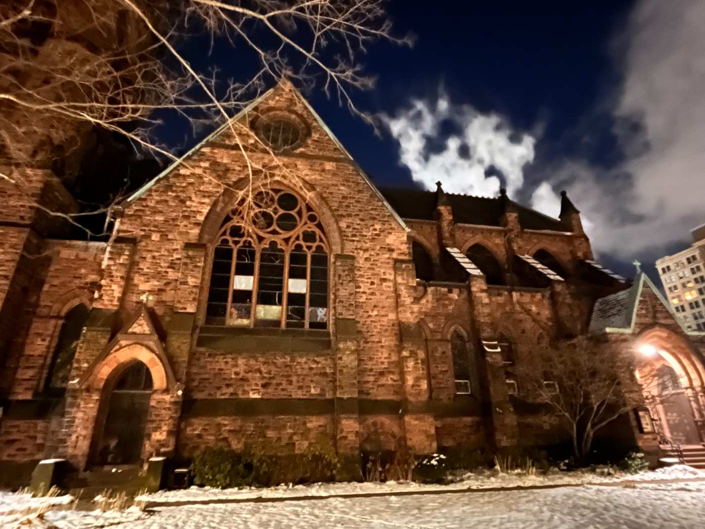 THE RITUALS WE CARRY: Religion is just one expression of the human desire to create meaning 13 Exterior of church in evening - Religion: A Substantial Part of Our Sacred Human Experience