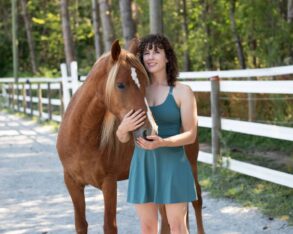 Shelby Dennis and horse - How My Neurodivergence Led to New Empathy Towards Horses