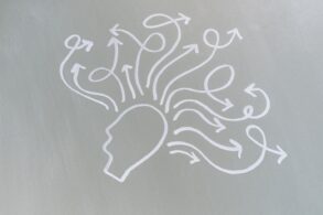 Drawing of human head with arrows pointing from it in different directions - Transform the Way You Imagine Things and Enhance Your Life
