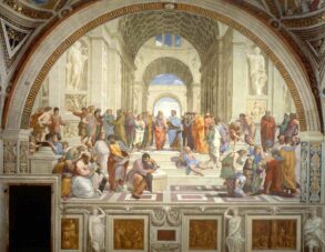 Ancient Greek philosophers in the Vatican - The Moral Life Begins With an Important Question